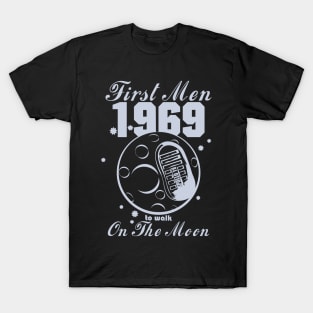 First Moon-landing (lunar print) T-Shirt